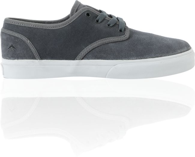 Emerica Romero 2 Grey Suede Skate Shoe