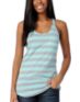 Zine Girls Aruba Blue & Grey Racerback Tank Top