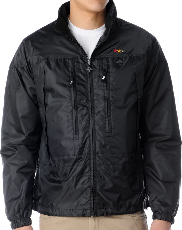 LRG CC Black Rasta Windbreaker Jacket
