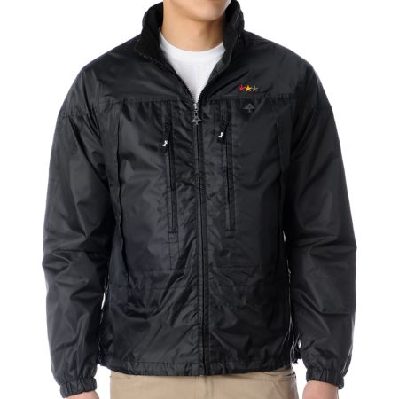 LRG CC Black Rasta Windbreaker Jacket