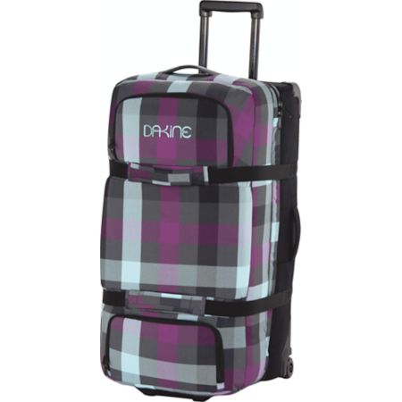 Dakine 2012 Belle Plaid Large Black Split Luggage Roller Bag