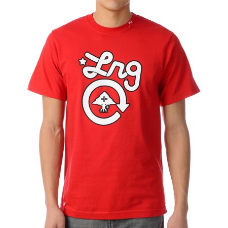 LRG CC One Red Tee Shirt 