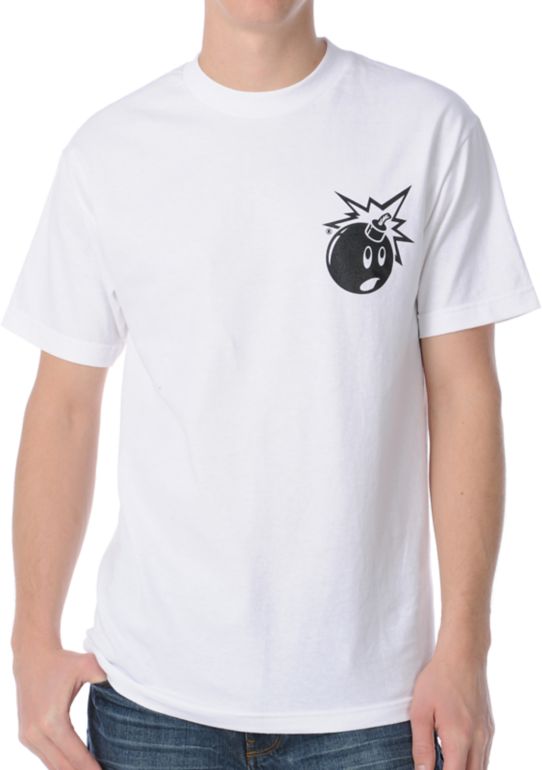 The Hundreds Simple Adam 3 White Tee Shirt