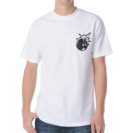The Hundreds Simple Adam 3 White Tee Shirt