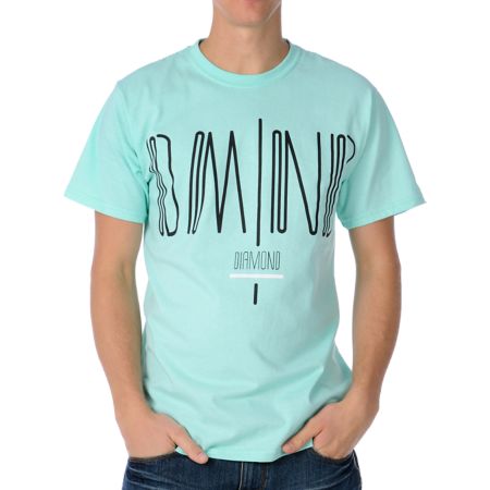 Diamond Supply Coda Aqua Tee Shirt