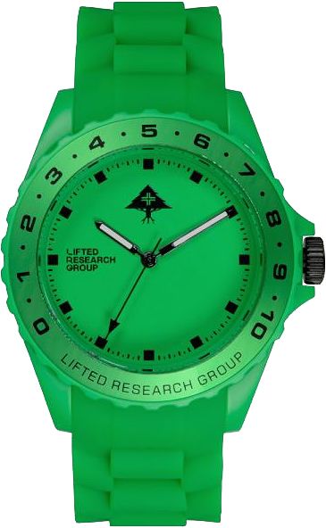 LRG Latitude Green Analog Watch