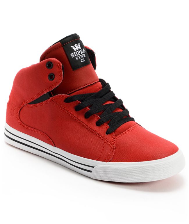 Supra TK Society Mid Red Tuf Shoe