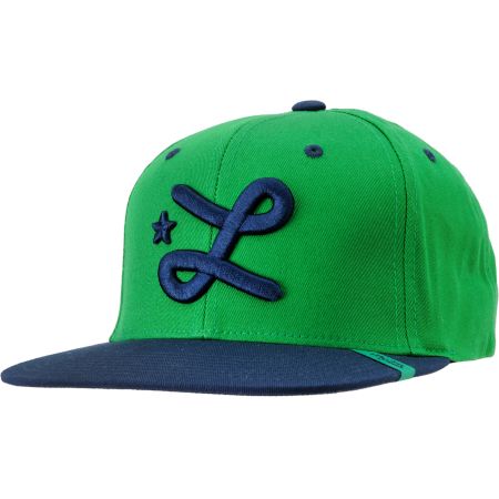 LRG CC Green & Blue Snapback Hat