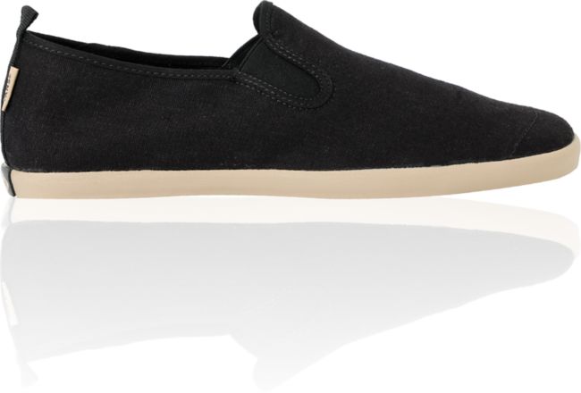 Vans Surfjitsu Black & Khaki Hemp Slip On Shoe