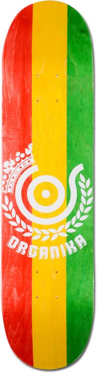 Organika Rasta PP 8.0" Skateboard Deck