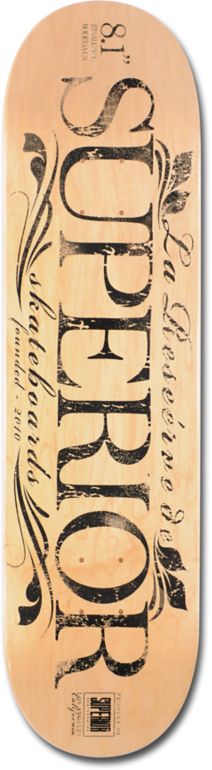 Superior Skateboards Bodega 8.1 Skateboard Deck
