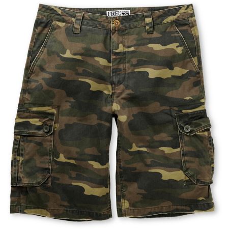 Free World Enforce Camo Cargo Shorts