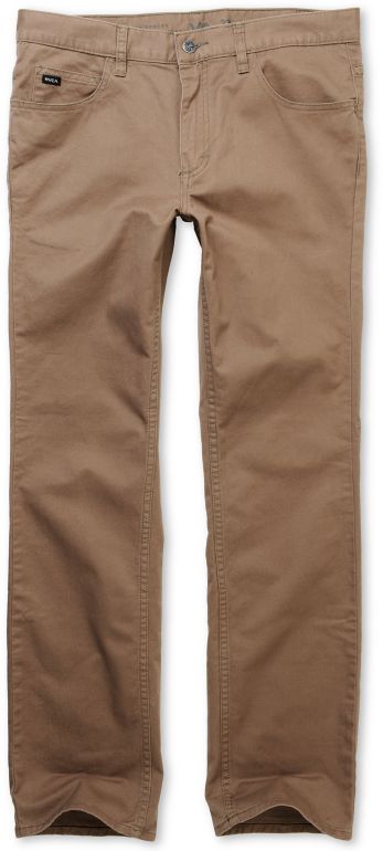 RVCA Romero Light Brown Stretch Twill Pants