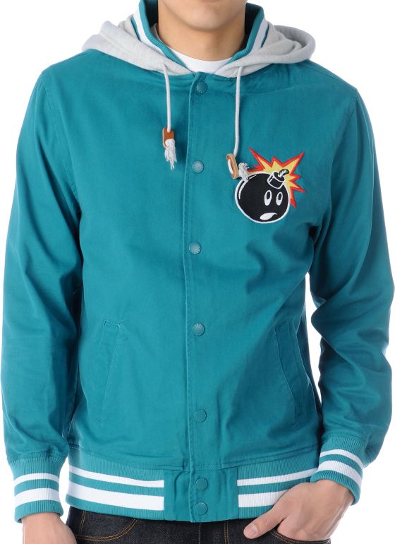 The Hundreds Yosemite Blue Varsity Jacket