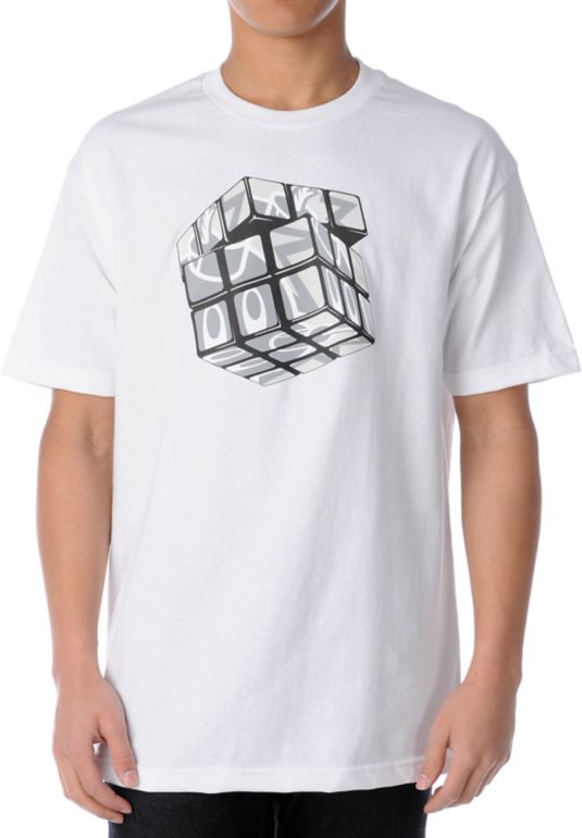 The Hundreds Cubed White Tee Shirt