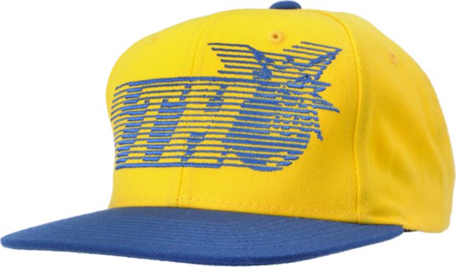 The Hundreds Blinds Blue & Yellow Snapback Hat