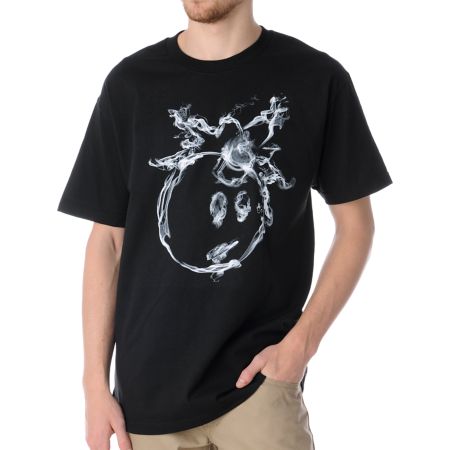 The Hundreds Smoke Adam Black Tee Shirt 