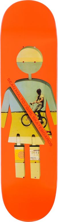 Girl Malto Art Dump 8.1" Skateboard Deck