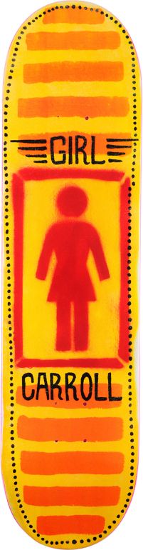 Girl Carroll OG Brian Anderson 8.0 Skateboard Deck