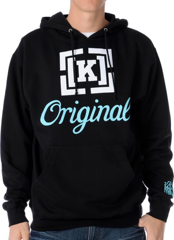 KR3W Original 2 Black Pullover Hoodie