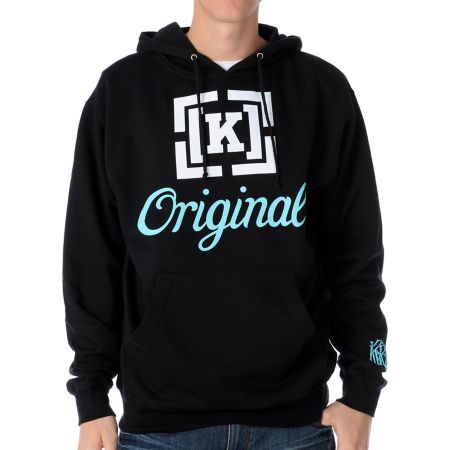KR3W Original 2 Black Pullover Hoodie