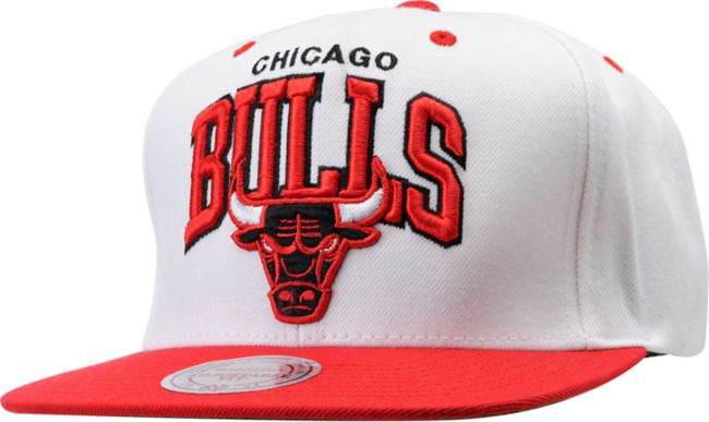 NBA Mitchell And Ness Chicago Bulls Arch Snapback Hat