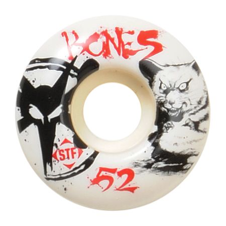 Bones Pet Cemetery 52mm Street Tech Formula Skateboard Wheels