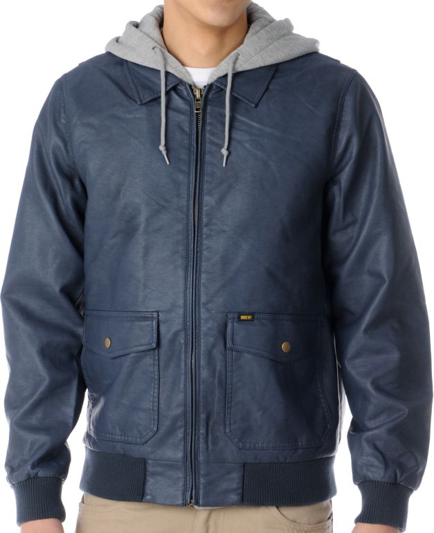 Obey Easton Blue Bomber Jacket