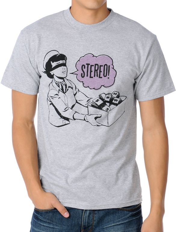 Stereo Speechless Rita Grey Tee Shirt