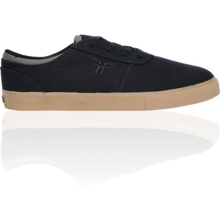 Fallen Vice Billy Marks Black & Gum Canvas Skate Shoe