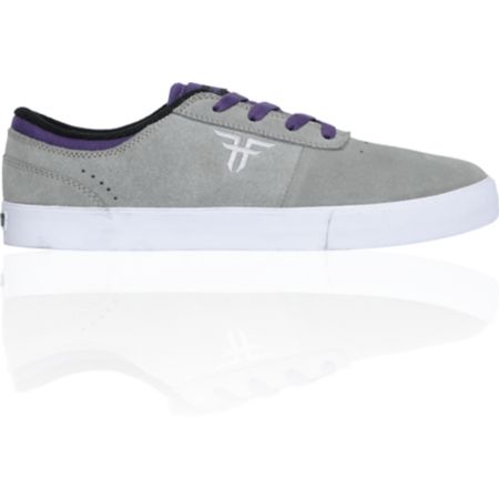 Purple Skate Shoes on Fallen Vice Billy Marks Grey   Purple Suede Skate Shoe At Zumiez   Pdp