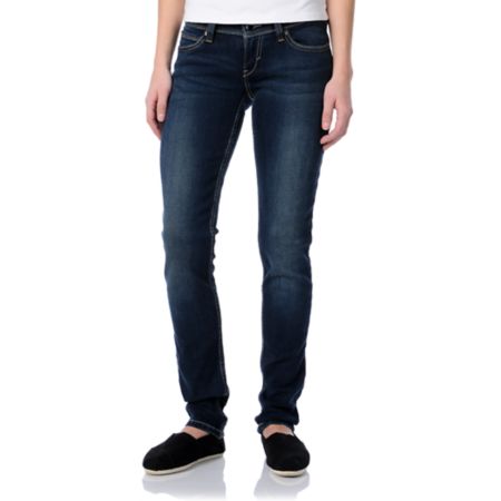 Levis Classic Bold Curve Navy Skinny Jeans