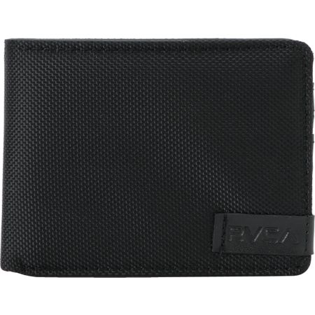 RVCA Arty Black Bifold Wallet 