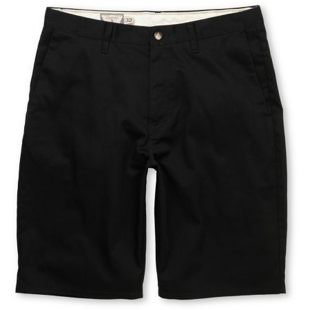 Volcom Frickin Modern Black Chino Shorts