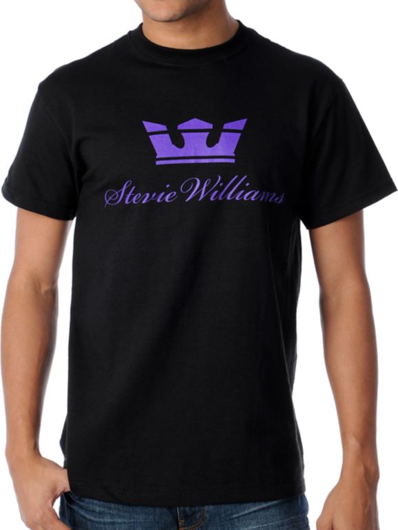 Supra Stevie Williams Black Tee Shirt