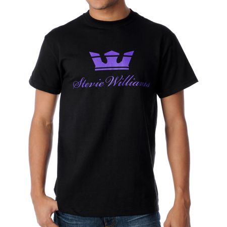 Supra Stevie Williams Black Tee Shirt 