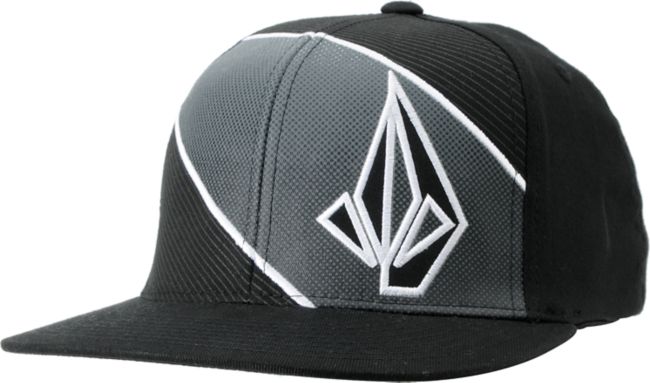 Volcom Voster Black FlexFit Hat