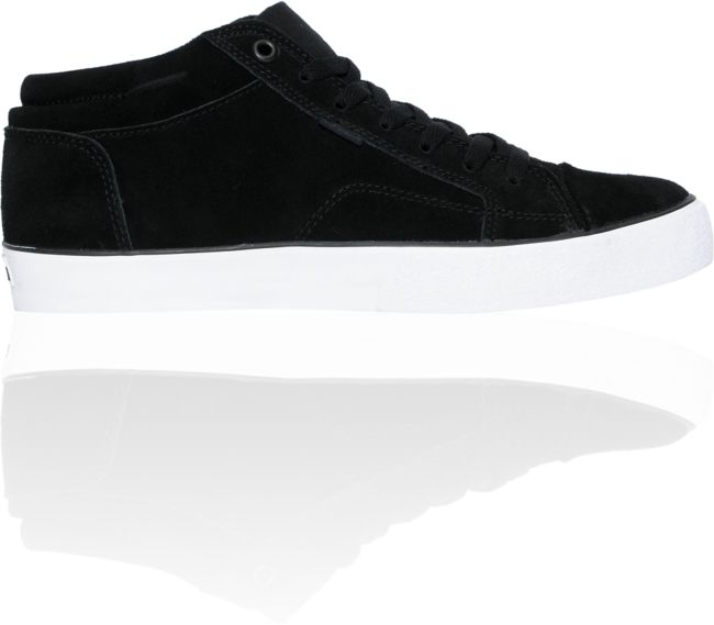 Emerica Hsu 2 Fusion Black & White Skate Shoe