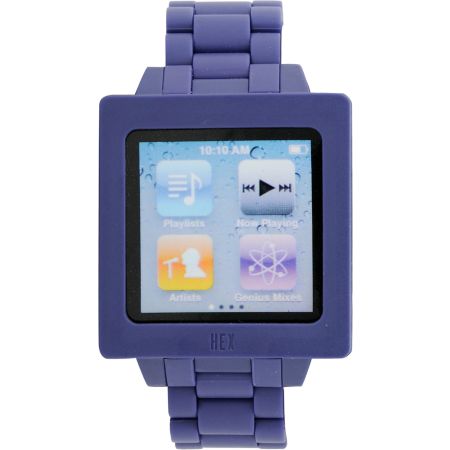 Hex Icon iPod Nano Purple Watch Band