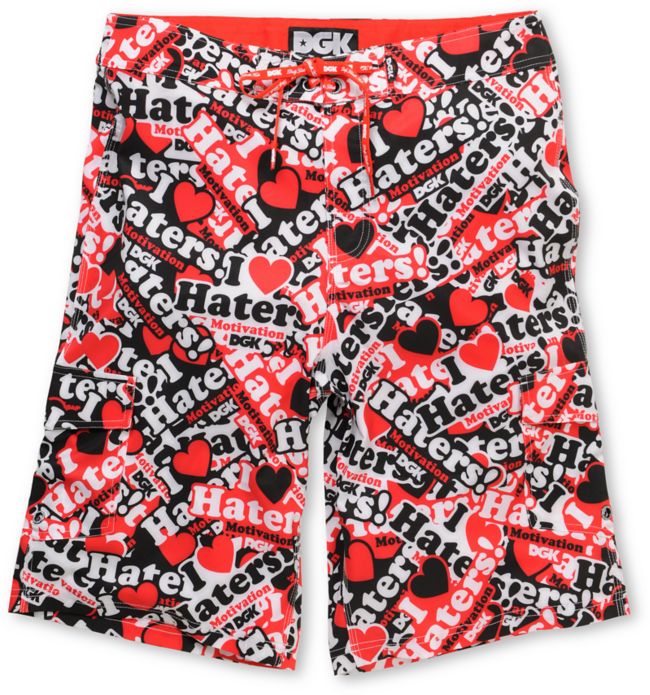DGK Haters Collage 23" Board Shorts