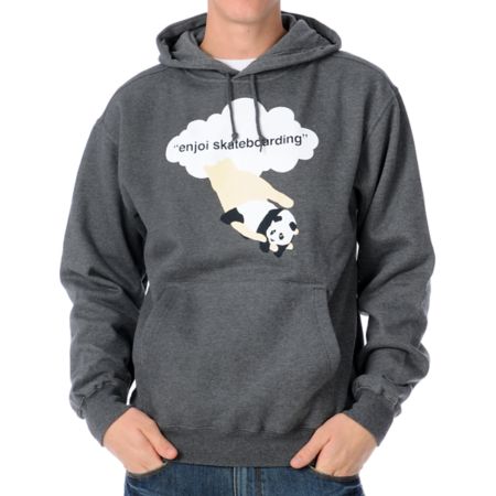 Enjoi G Given Charcoal Pullover Hoodie