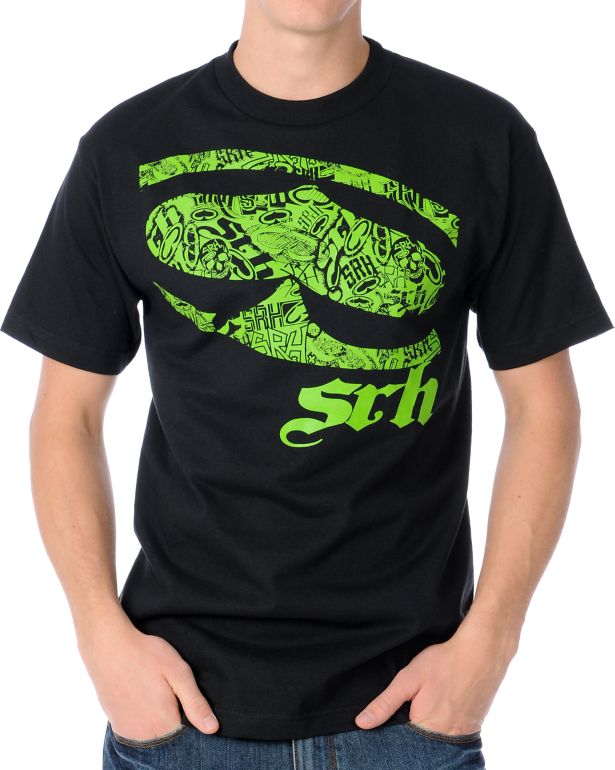 SRH History X Black Tee Shirt