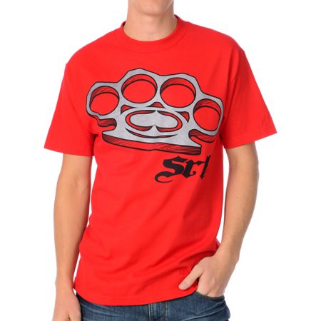 SRH Knuckle Up Red Tee Shirt