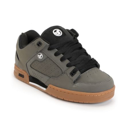 DVS Militia Grey Nubuck Skate Shoe