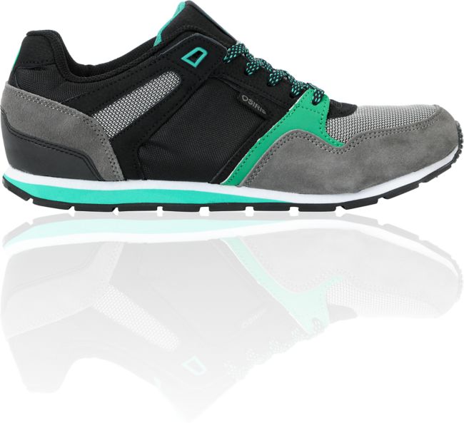Osiris Hayou LT Charcoal, Green and Black Shoe