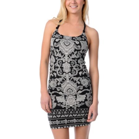 Billabong Stars Align Body Con Dress