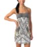 Billabong Moxie Grey Strapless Dress