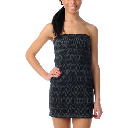 Billabong Once Was Black Body Con Dress