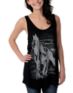 Obey Runnin Wild Girls Black Rayon Tank Top