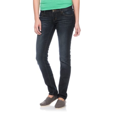 Empyre Girls Hannah Dark Indigo Skinny Jeans